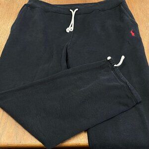 Polo Ralph Lauren Men's Sweatpants - Black - Size L - 35x26.5 - FLAW